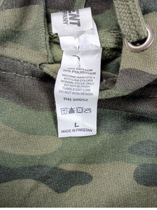 Lincoln Brand Co. Built by Design Camo Green Hoodie Men’s Size L