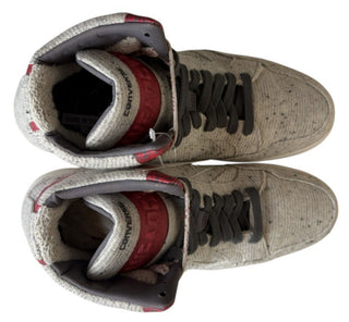 Converse 'Weapon Ray Pack' High Top Sneakers Grey Red 146154C Men’s 10 red gray
