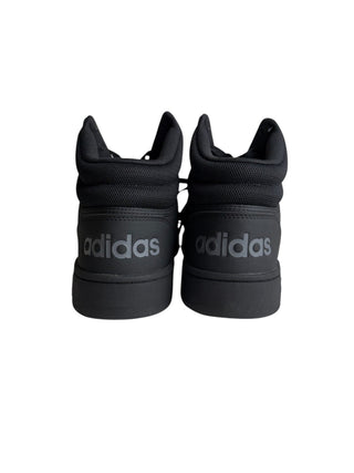 Adidas Hoops 3.0 Mid Core Black Grey Mens Size 13