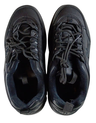 FILA Disruptor II Wedge Women’s Black Platform Sneakers Size 7