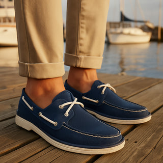 Sperry 2-Eye Boat Shoes Navy Mens SIZE 14