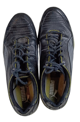 Puma Cell Meio L Black Croc Neon Volt Sneakers Men’s Size 10.5