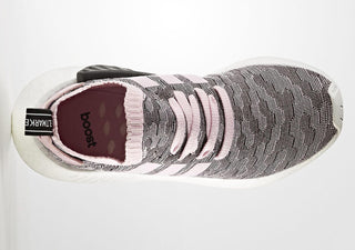 W Adidas NMD R2 Primeknit Wonder Pink Womens Size 10.5 Running Shoes BY9521
