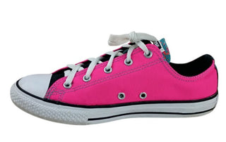 Converse Chuck Taylor All Star Double Tongue Ox Pink Girls Size 4 654226F