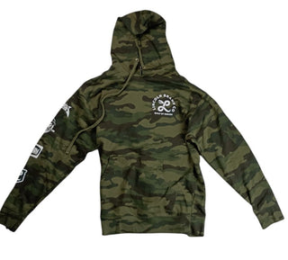 Lincoln Brand Co. Built by Design Camo Green Hoodie Men’s Size L