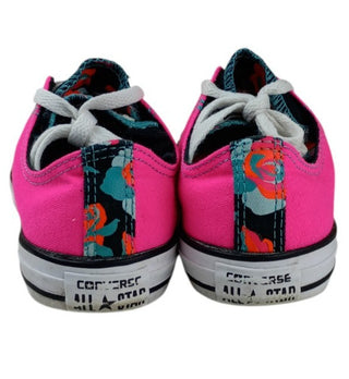 Converse Chuck Taylor All Star Double Tongue Ox Pink Girls Size 4 654226F