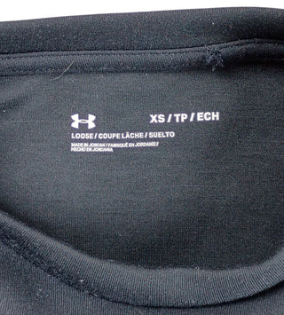 Under Armour Crewneck Sweatshirt Long Sleeves Black Men's Size XS