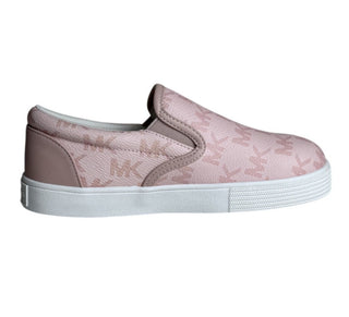 Michael Kors MK Logo Pink Kids' Slip-On Sneakers - Size US 1