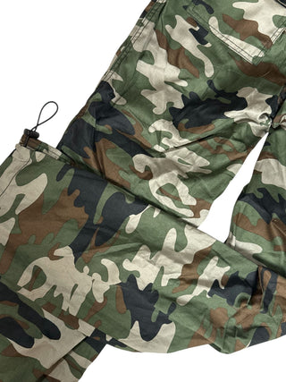 Vintage No Boundaries Mens Camo Cargo Pants Baggy Skater Y2K Size XS