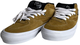Vans Premium Half Cab 33 DX Golden Brown Suede Sneakers Men’s 6.5
