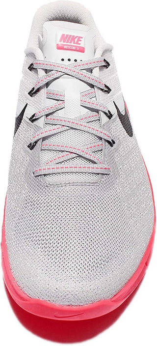 W Nike Metcon 3 Grey Racer Pink Womens size 5 Training Shoes 849807 008