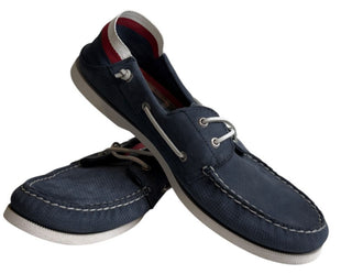 Sperry 2-Eye Boat Shoes Navy Mens SIZE 14