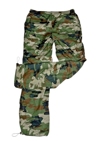 Vintage No Boundaries Mens Camo Cargo Pants Baggy Skater Y2K Size XS
