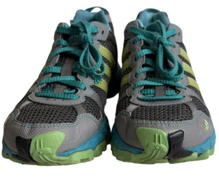 W adidas Thrasher TR Teal Blue Gray Womens Size 6.5 Running Shoes G48157