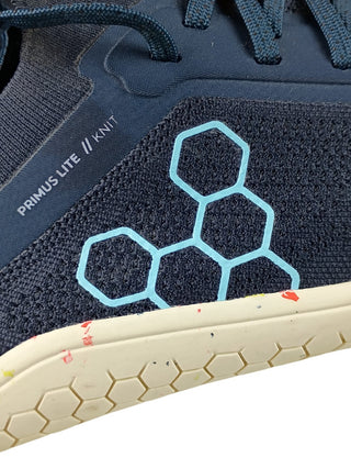 Vivobarefoot Primus Lite Knit Men’s Barefoot Performance Shoe Navy Size EUR 46