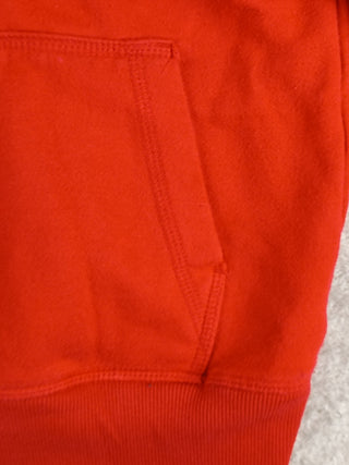 Tommy Hilfiger Men’s Orange Pullover Hoodie Sweatshirt Small
