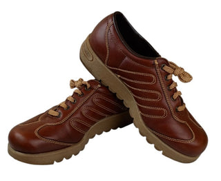 Vintage AMBLERS Men’s Brown Leather Casual Lace-Up Mens Size 8