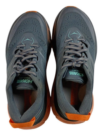 Hoka One Stinson ATR 6 Women’s Grey Orange Sneakers Size 8.5 1110507 CCNT