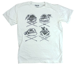 Teenage Mutant Ninja Turtles Comic Art Graphic T-Shirt Men’s Size M White
