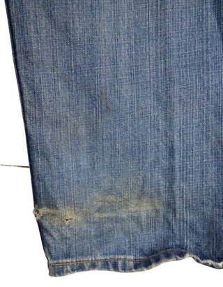 Levi’s 559 Loose Straight Jeans Men’s 40x32 Blue Denim Faded Whiskers