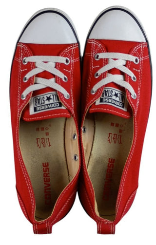 Converse Women’s Chuck Taylor All Star Shoreline Low Top Sneaker Red Size 10