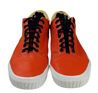 Vans Off The Wall Low Top Sneakers Orange Canvas NASA Men’s 13