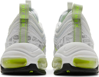 Nike Air Max 97 GS Reflective Logos Youth size 5 Fashion Sneakers 921522 108