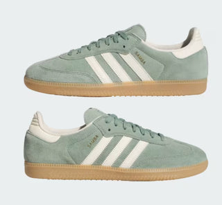 adidas Samba ADV Silver Green Wonder White JP5859