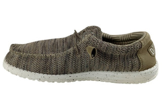 Hey Dude Wally Sox Slip-On Shoes Gray Lightweight Unisex Size 9