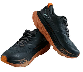 Hoka One Stinson ATR 6 Women’s Grey Orange Sneakers Size 8.5 1110507 CCNT