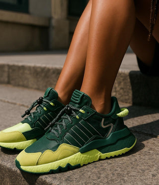 adidas Ivy Park Nite Jogger Dark Green Mens Size 7.5 Running Shoes unisex S29041