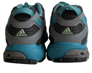 W adidas Thrasher TR Teal Blue Gray Womens Size 6.5 Running Shoes G48157