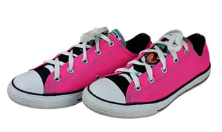 Converse Chuck Taylor All Star Double Tongue Ox Pink Girls Size 4 654226F
