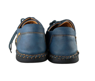 Handmade Leather Men's Causal Loafers Flats Mens 9.5