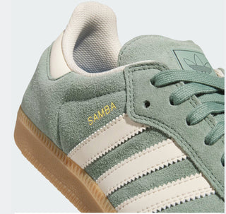 adidas Samba ADV Silver Green Wonder White JP5859