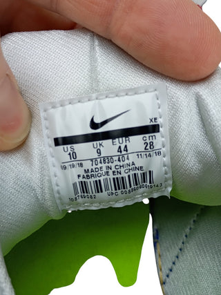 Nike Air Huarache Run Premium Indigo Force Volt Men’s Size 10 704830-404
