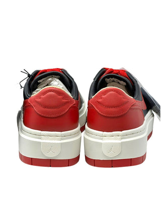 W Nike Air Jordan 1 Low Elevate Bred Black White Red womens size 10.5 DQ1823-006