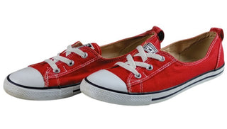 Converse Women’s Chuck Taylor All Star Shoreline Low Top Sneaker Red Size 10