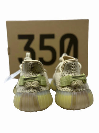 Yeezy Boost 350 V2 Flax light brown fashion sneakers Mens size 10