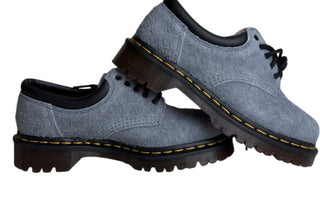Dr. Martens 8053 Ben Suede Washed Denim Casual Shoes Unisex Size 5 Mens