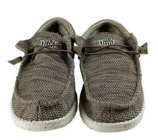 Hey Dude Wally Sox Slip-On Shoes Gray Lightweight Unisex Size 9