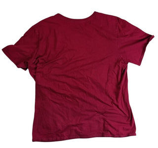 The Nike Tee Short Sleeves Round Neck T-Shirt Red Men's Size L