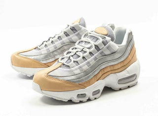 W Nike Air Max 95 SE Pure Platinum Size 5 Running Shoes AH8697 002
