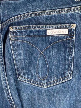 Lee Women’s Breese Boot Cut Fit Mid Rise Blue Jeans Size Medium