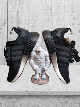 W Adidas NMD R1 Fading Glitch Black Size 5.5 Fashion Shoes EF4276