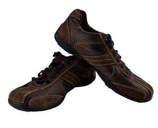 Perry Ellis Men’s Blake Brown Leather Casual Lace-Up Shoes Size 7
