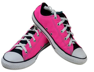 Converse Chuck Taylor All Star Double Tongue Ox Pink Girls Size 4 654226F