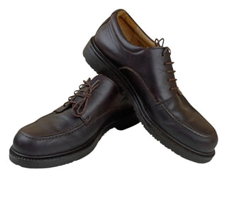 Clarks Active Air Brown Leather Waterproof Apron Toe Oxfords Men’s Size 9.5