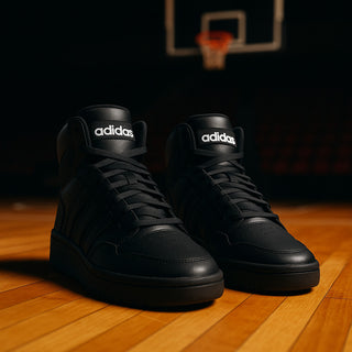 Adidas Hoops 3.0 Mid Core Black Grey Mens Size 13