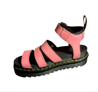 Dr Martens Doc Marten Blaire Platform Gladiator Sandals Pink Women’s Sz 7 NO BOX